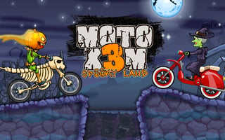 Moto X3M: Spooky Land